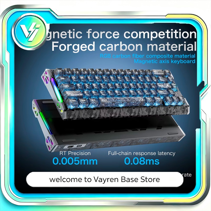 Gaming Console With Keyboard - Keyboard Attack Shark untuk R86 HE,