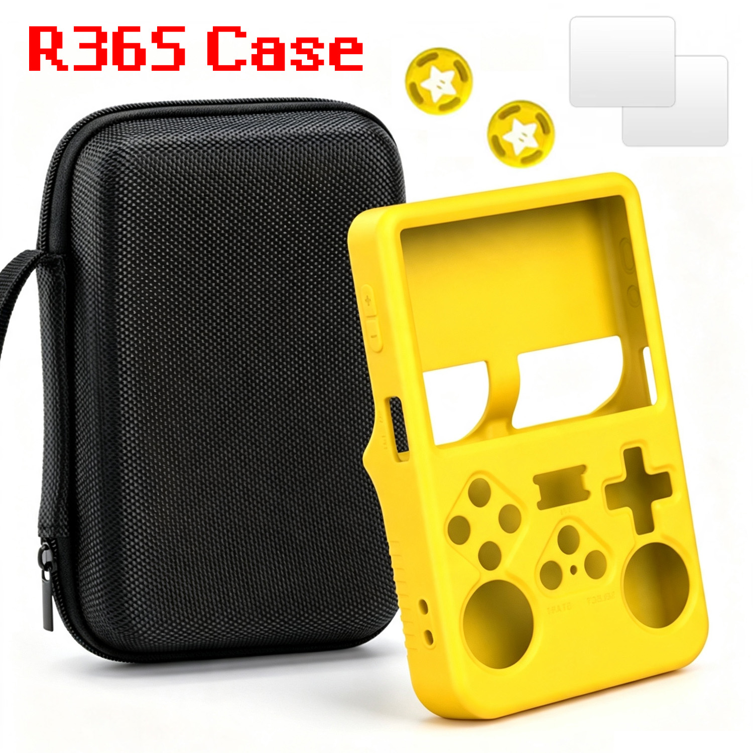 Gaming Console R36S - Tas Penyimpanan Portabel R36S, Casing Silikon
