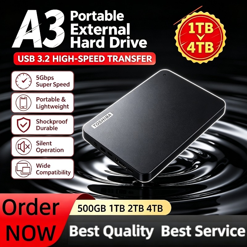 Gaming Console Brands - Hard Drive Eksternal SSD A3 Baru,