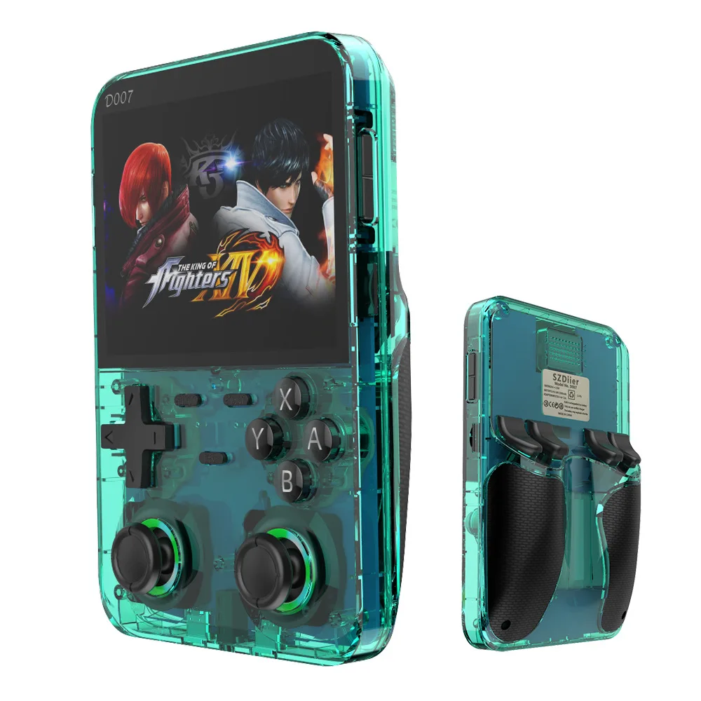 Gaming Console Handheld Retro - D007 Konsol Video Game Portabel Layar