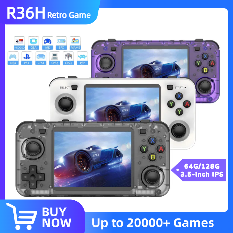 Gaming Console Handheld Retro - Konsol Video Game Genggam Retro R36H