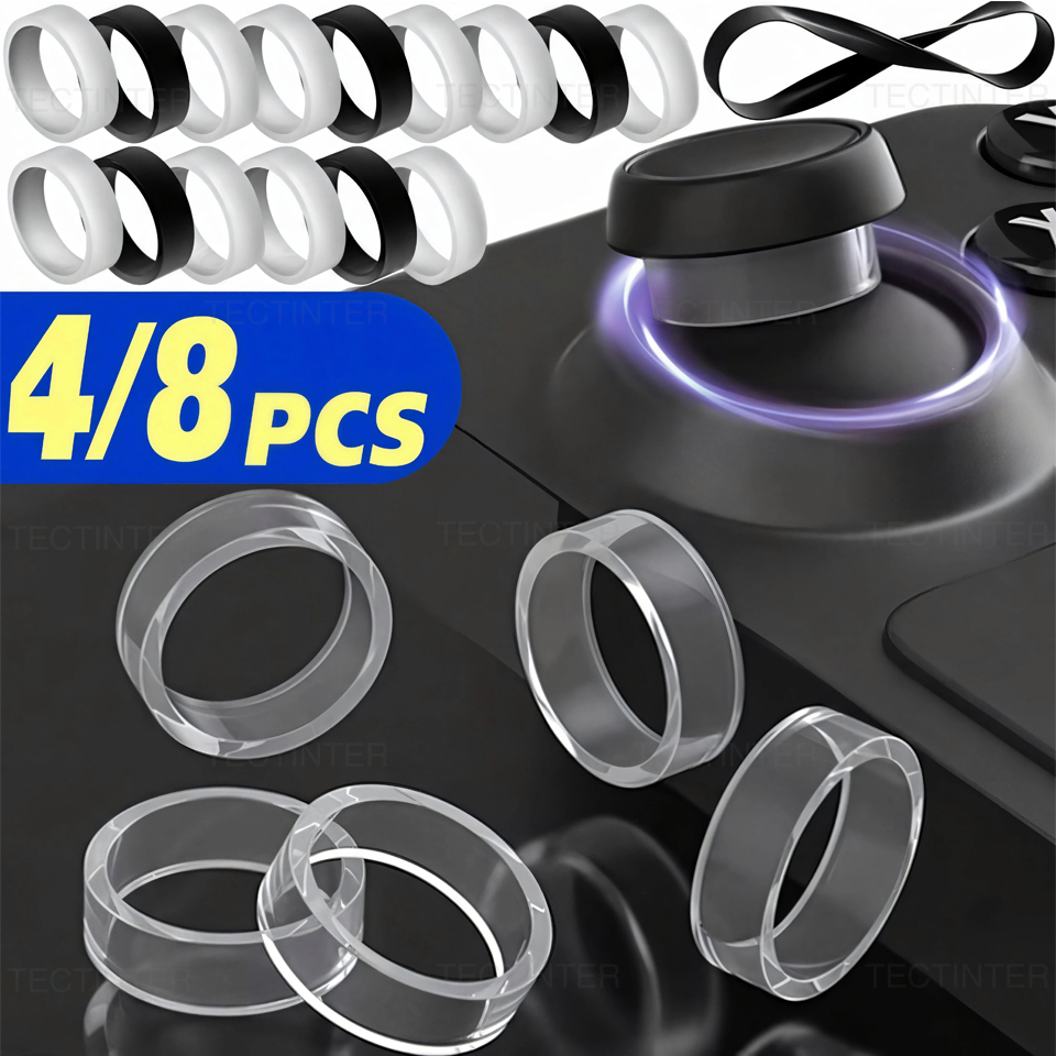 Console Gaming Steam - 4/8 Buah Cincin Karet Joystick Pelindung