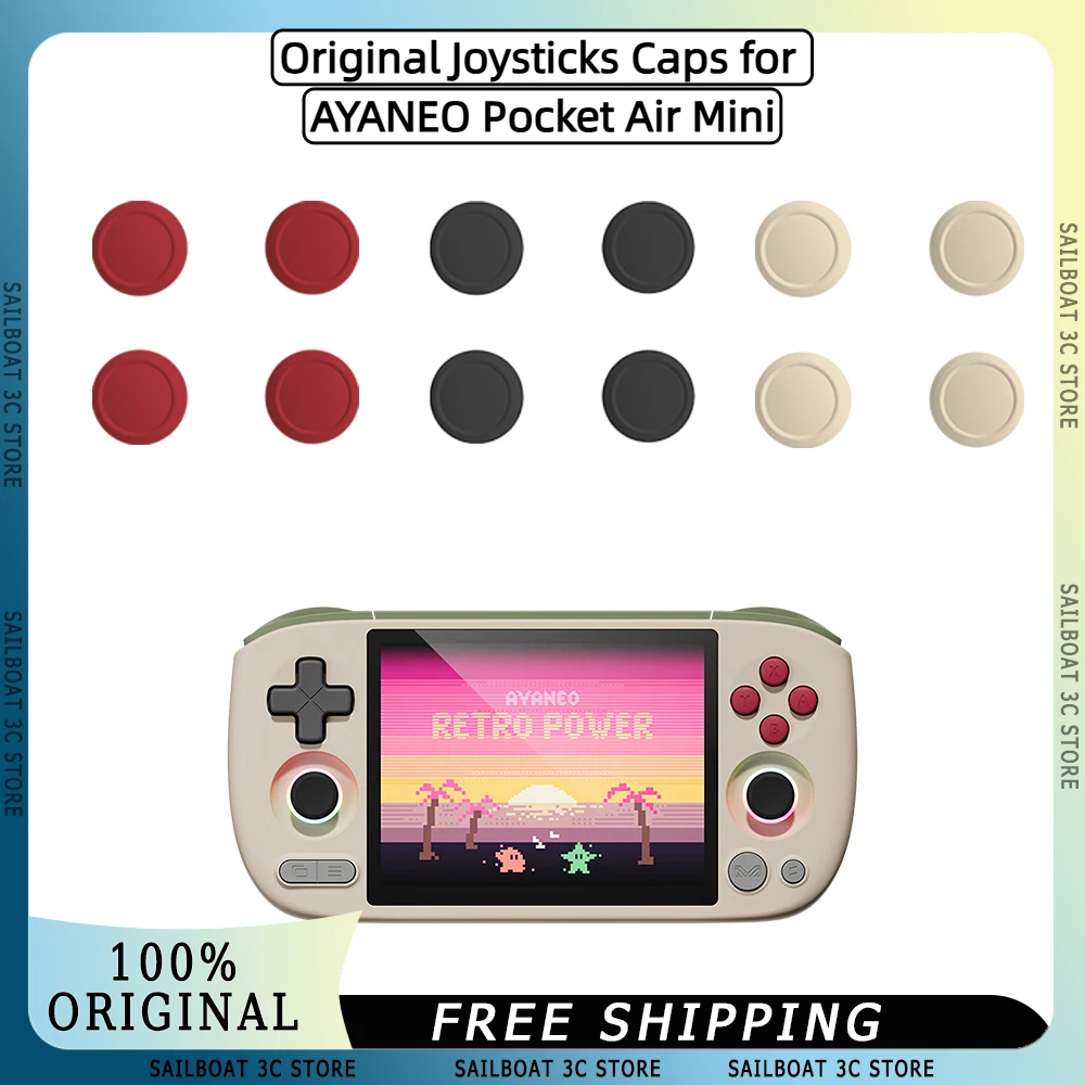 Gaming Console Mini - Tutup Joystick Asli untuk AYANEO Pocket