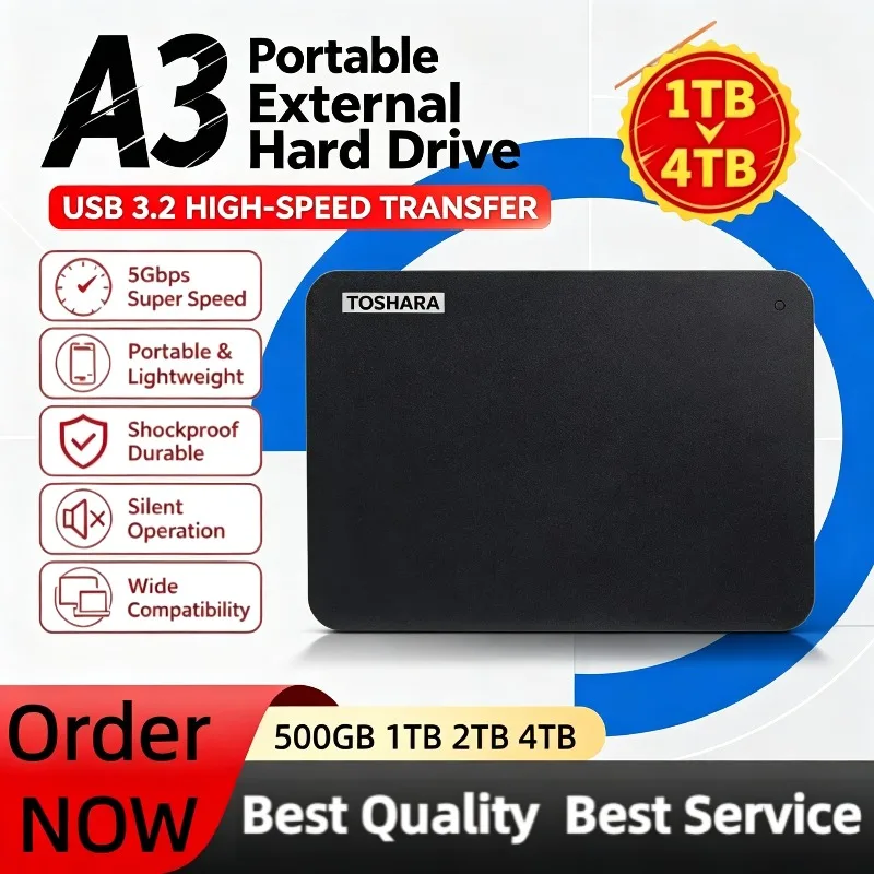 Gaming Console Brands - Hard Drive Eksternal Portabel Baru A3