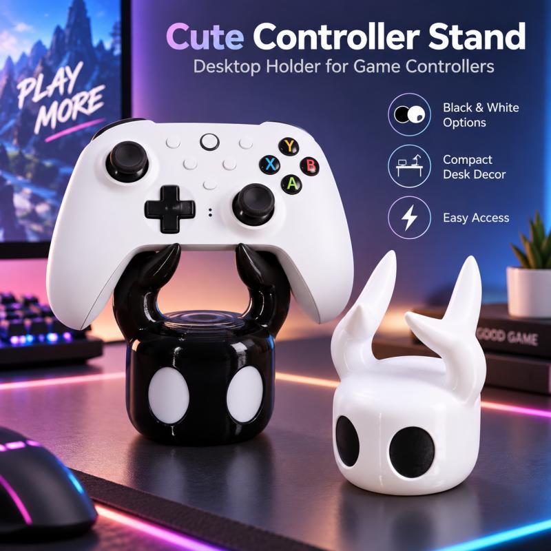 Controller Stand Holder - Penyangga Kontroler Game Berlapis Tanduk yang