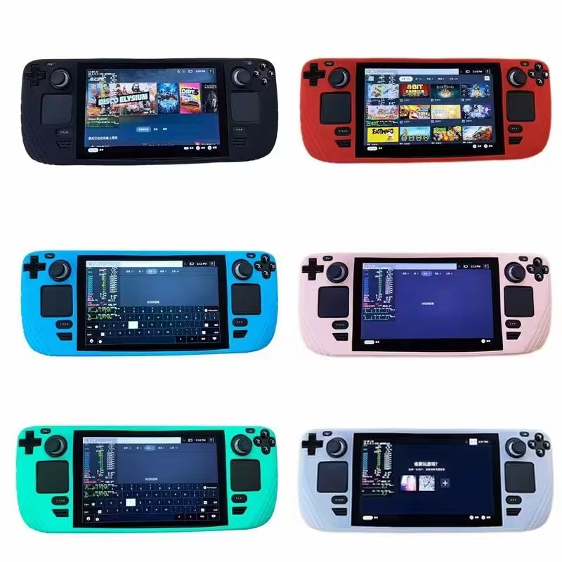 Console Gaming Steam - Casing pelindung silikon untuk konsol Game