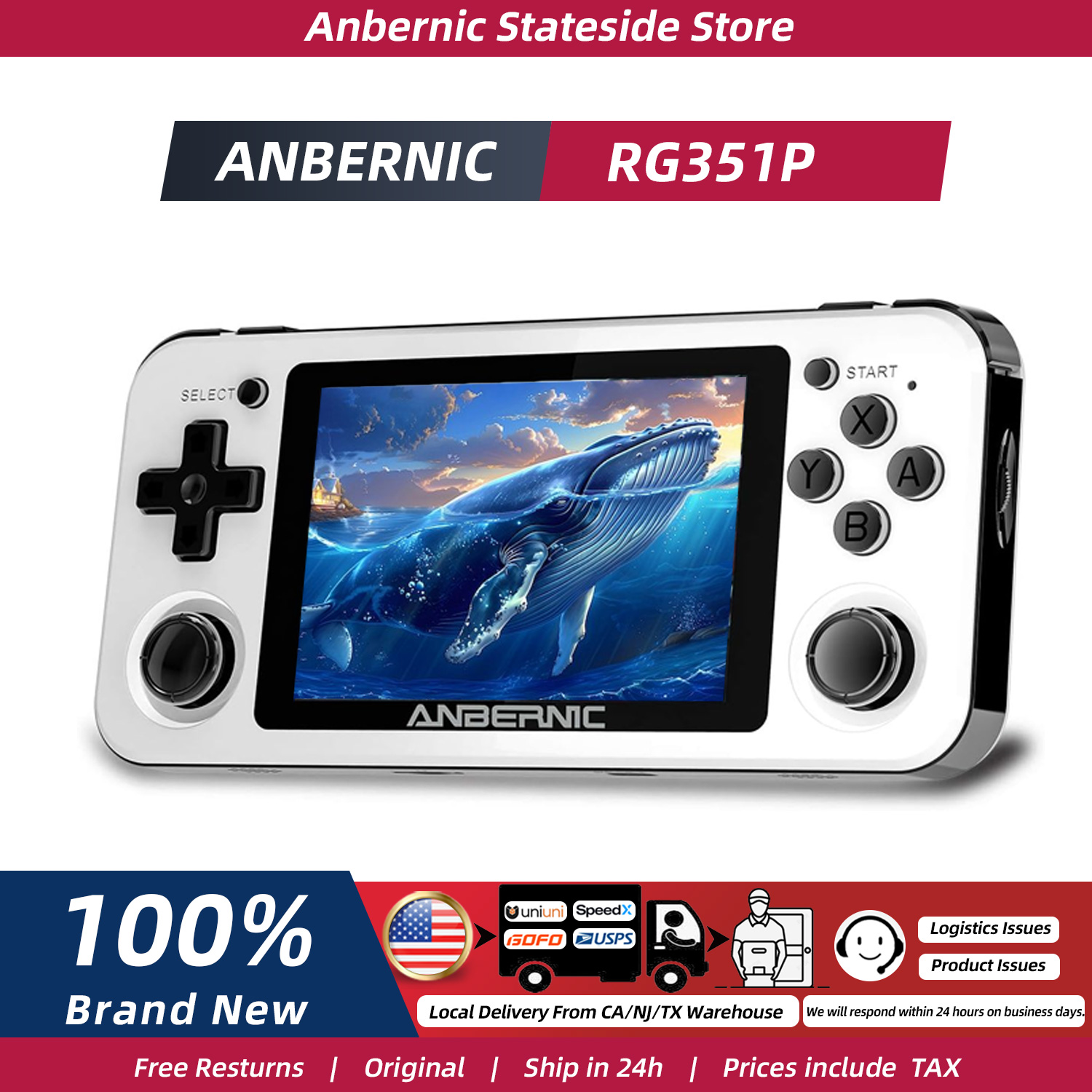 Konsol Game Retro Genggam ANBE - Gaming Console Ayaneo ulasan dan harga