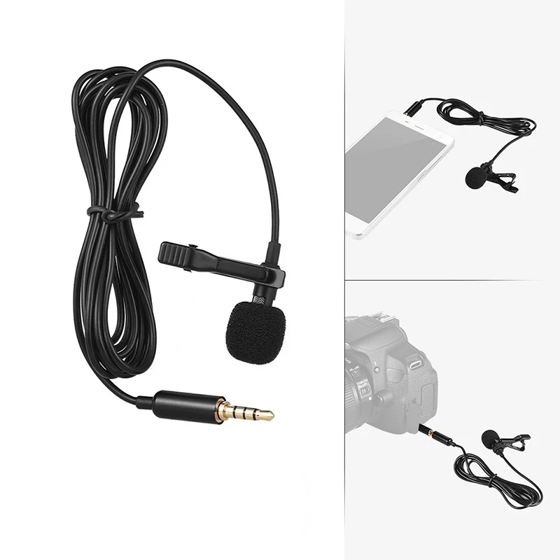1-5pcs Mikrofon Lavalier Mini  - Pc Gaming Handheld Console ulasan dan harga