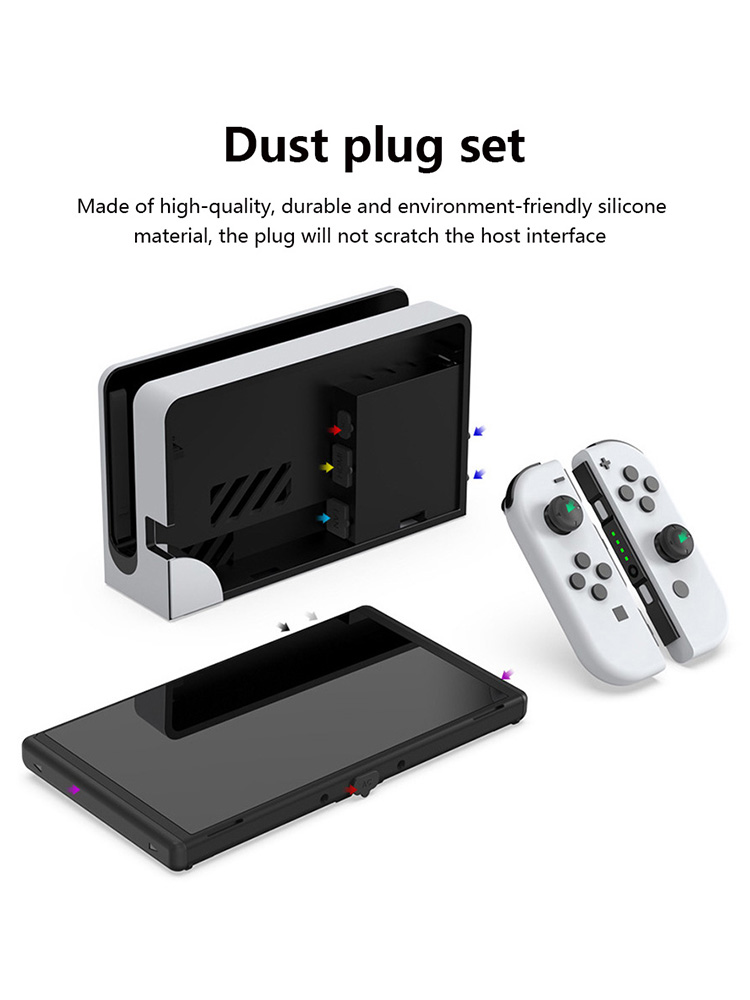14 Buah/Set Steker Debu Siliko - Gaming Console Kit ulasan dan harga