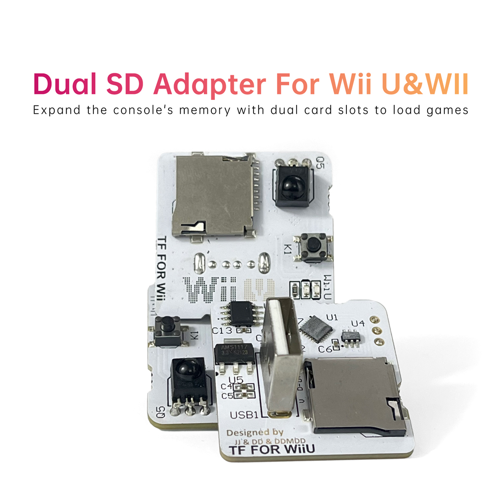 Dua Slot Kartu SD Adapter Ekst - Gaming Console Mini ulasan dan harga