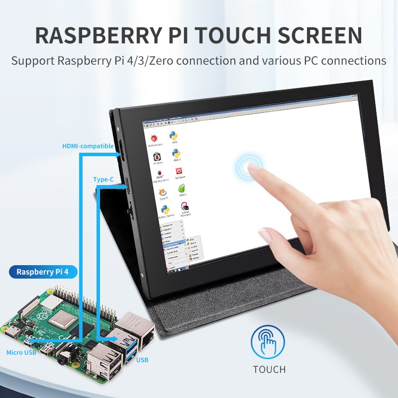 Layar Sentuh IPS 7 Inci LCD Ko - Pc Gaming Handheld Console ulasan dan harga