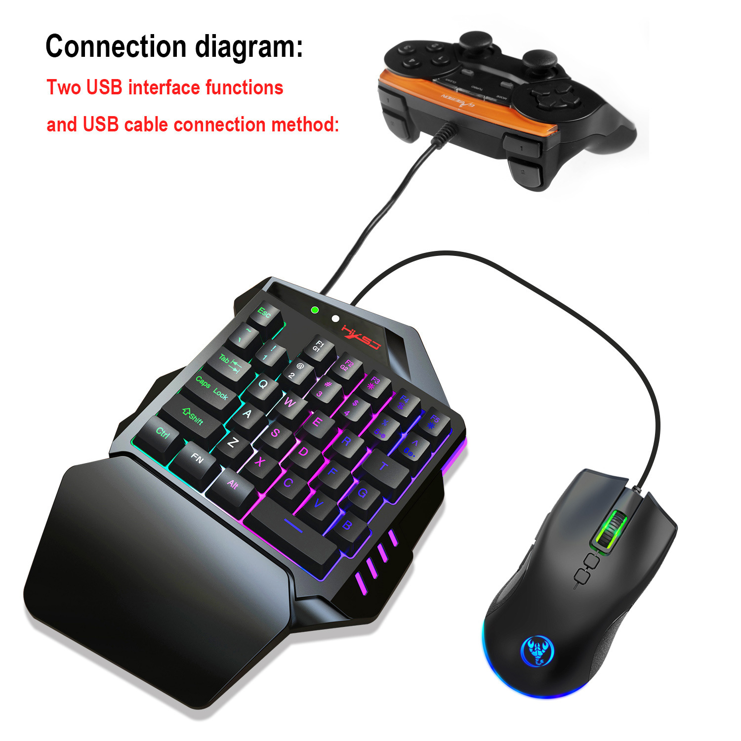 Set Keyboard Gamer, Aksesoris  - Gaming Console With Keyboard ulasan dan harga