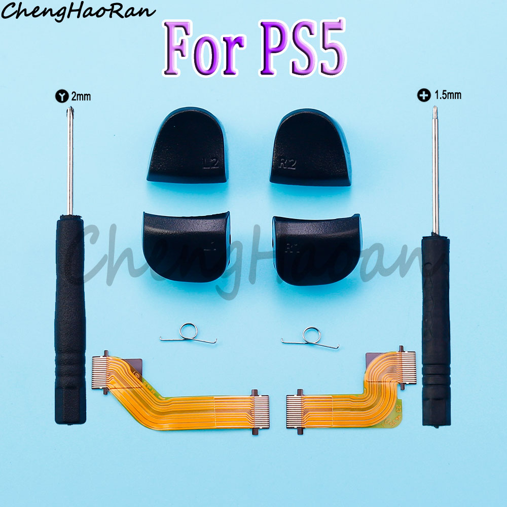 1 Set untuk PS5 V1.0 L1 R1 L2  - Gaming Console Kit ulasan dan harga