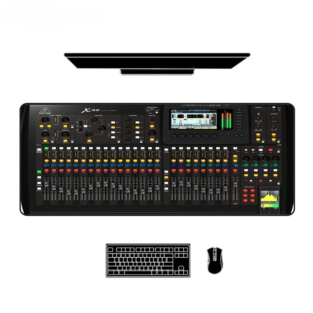 Alas Mouse Audio Mixer XXL, Al - Gaming Console With Keyboard ulasan dan harga
