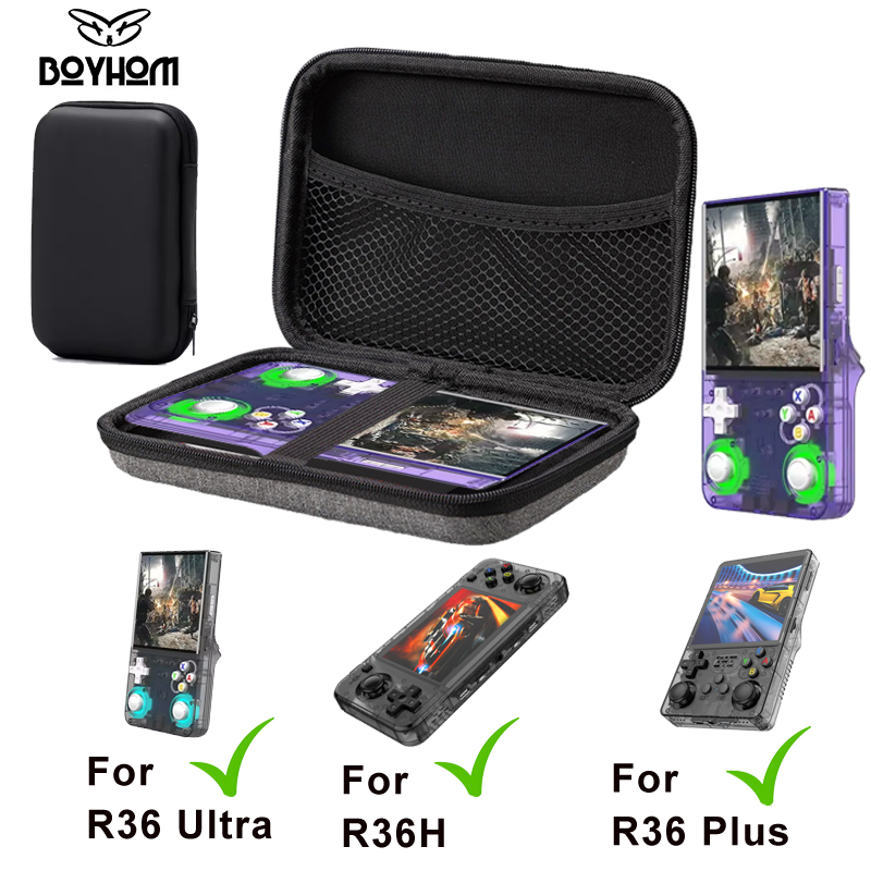 Casing Konsol Genggam BOYHOM R - Gaming Console R36S ulasan dan harga